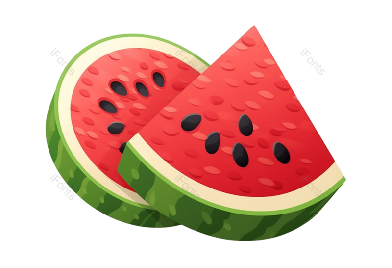 西瓜图片,元素元素,卡通PNG,清新免抠素材